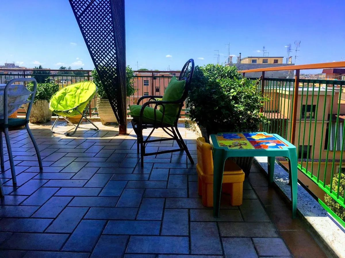 Panoramic And Bright Penthouse Is Waiting For You Apartment Rome